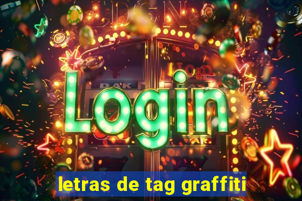 letras de tag graffiti