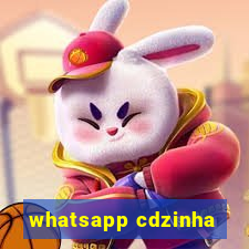 whatsapp cdzinha