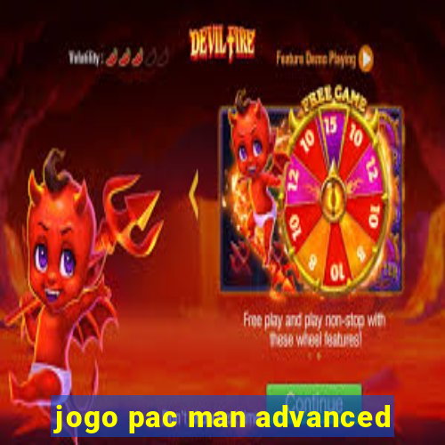 jogo pac man advanced