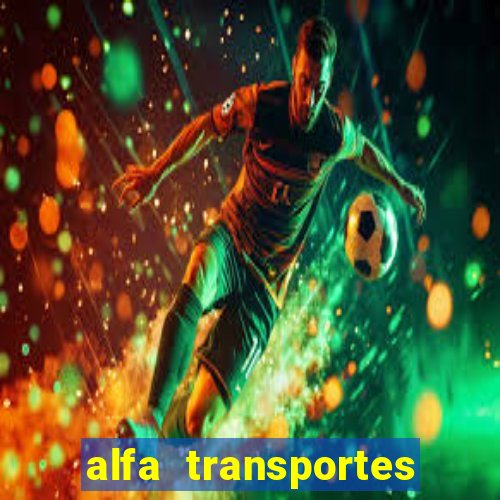 alfa transportes novo hamburgo