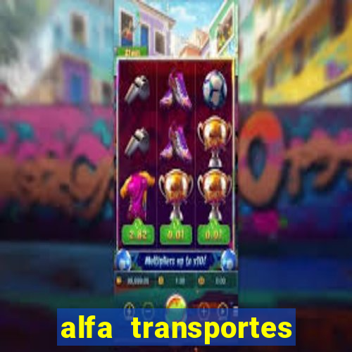 alfa transportes novo hamburgo