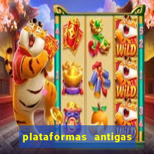 plataformas antigas de jogos