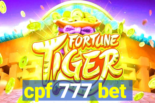 cpf 777 bet