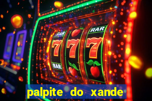 palpite do xande de hoje