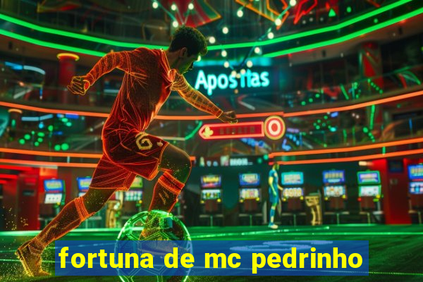 fortuna de mc pedrinho