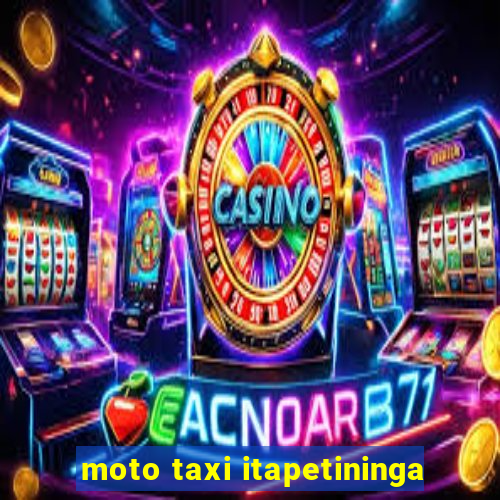 moto taxi itapetininga