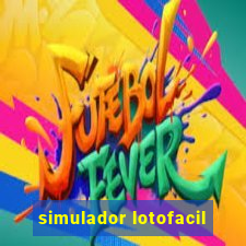 simulador lotofacil