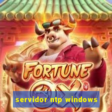 servidor ntp windows