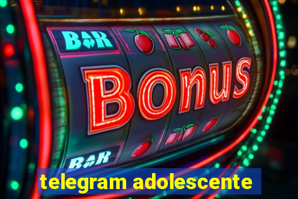 telegram adolescente