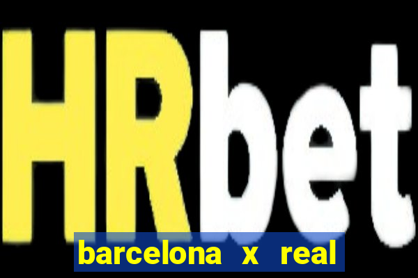 barcelona x real madrid ao vivo futemax