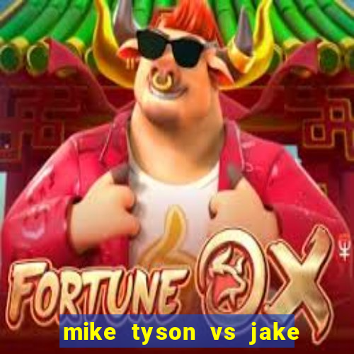 mike tyson vs jake paul assistir online