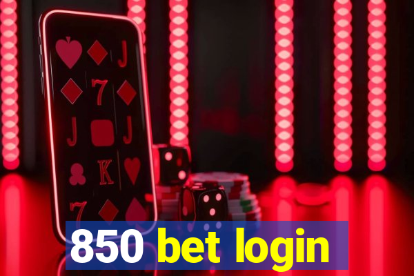 850 bet login