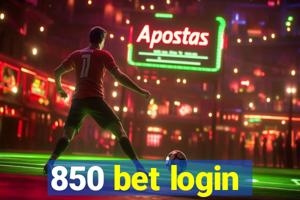 850 bet login