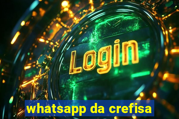 whatsapp da crefisa