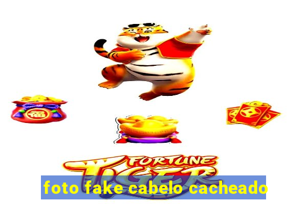 foto fake cabelo cacheado