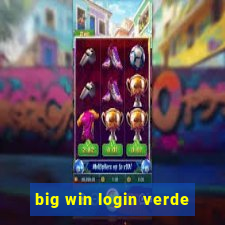 big win login verde