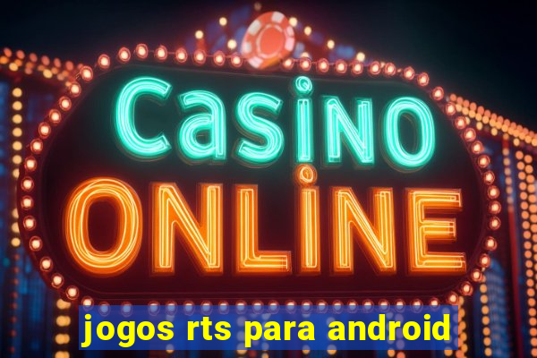 jogos rts para android