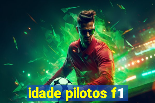 idade pilotos f1