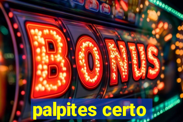 palpites certo