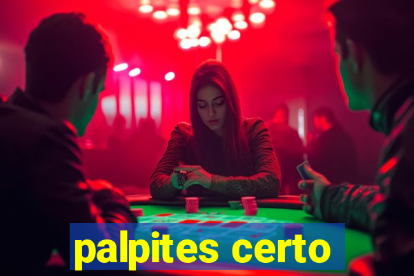 palpites certo