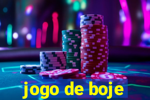 jogo de boje