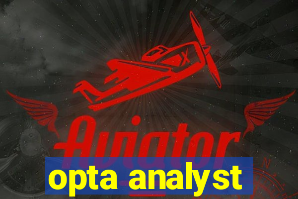 opta analyst