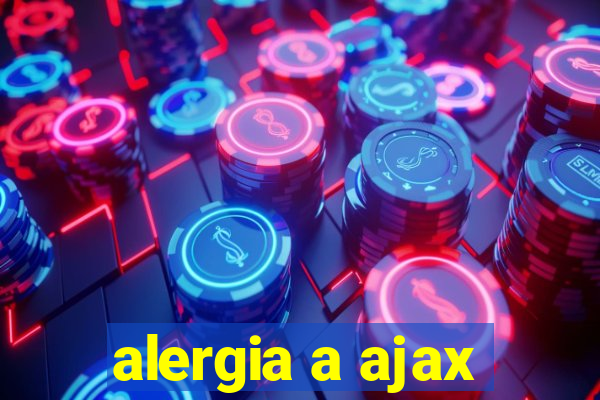 alergia a ajax