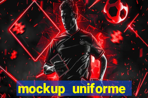 mockup uniforme futebol psd free