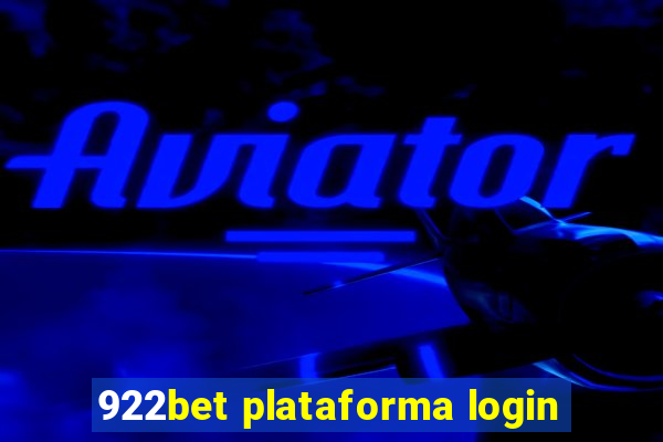 922bet plataforma login