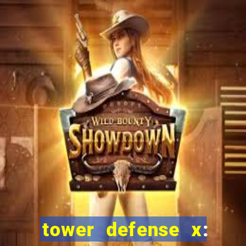 tower defense x: beta codes