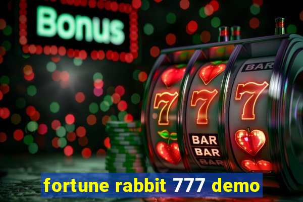 fortune rabbit 777 demo