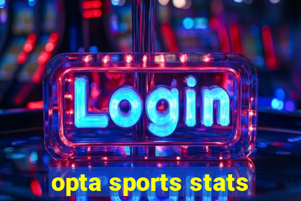 opta sports stats