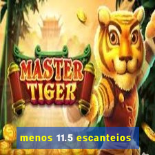 menos 11.5 escanteios