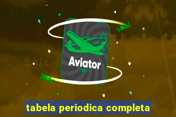 tabela periodica completa