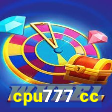 cpu777 cc