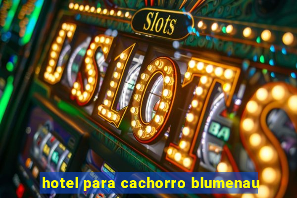 hotel para cachorro blumenau