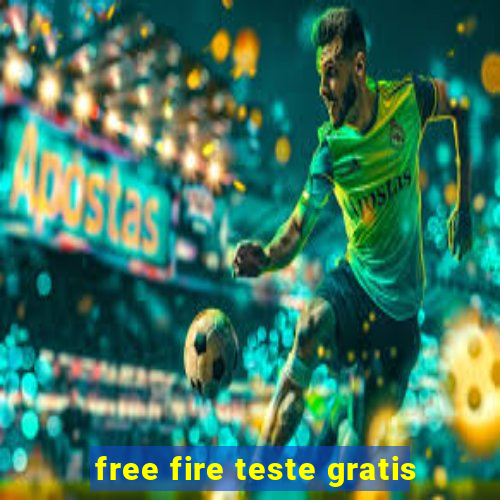 free fire teste gratis