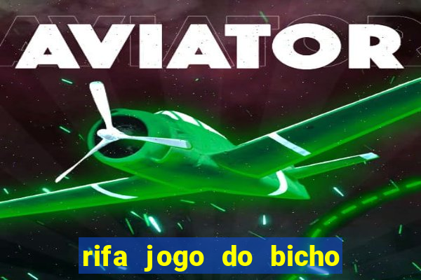 rifa jogo do bicho para imprimir