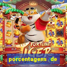 porcentagens de jogos pagantes