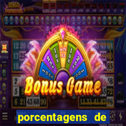 porcentagens de jogos pagantes