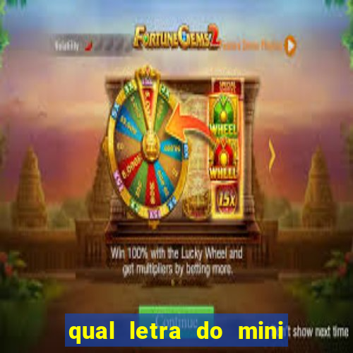 qual letra do mini dolar hoje