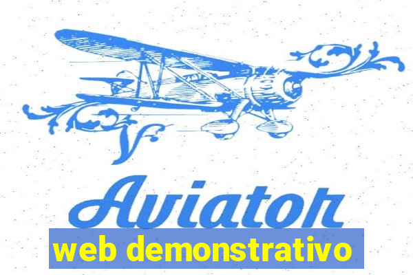 web demonstrativo