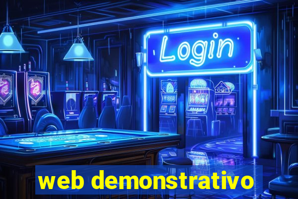 web demonstrativo