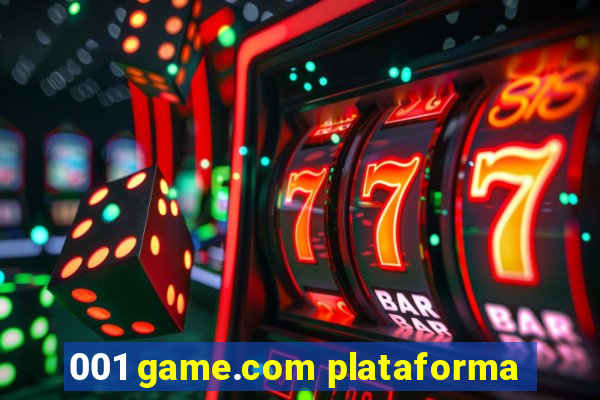 001 game.com plataforma