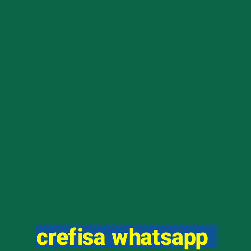 crefisa whatsapp