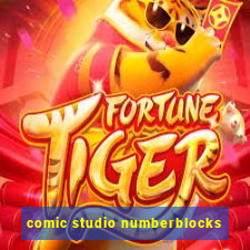 comic studio numberblocks