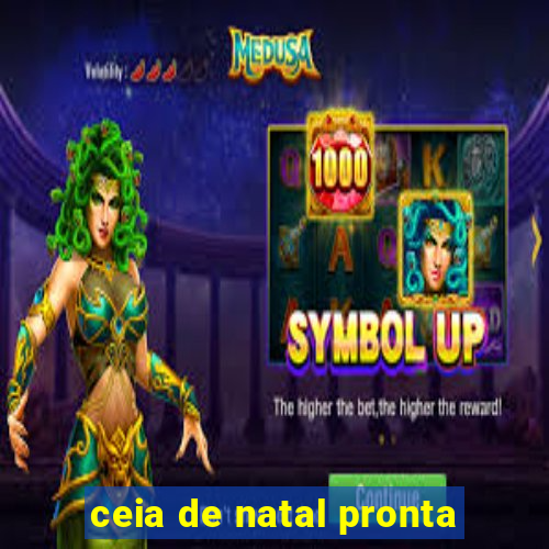 ceia de natal pronta