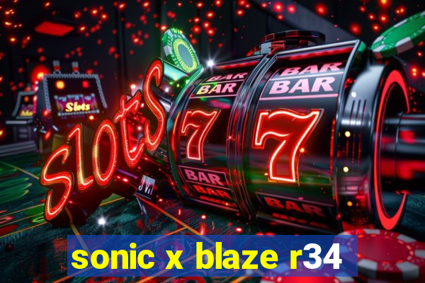 sonic x blaze r34