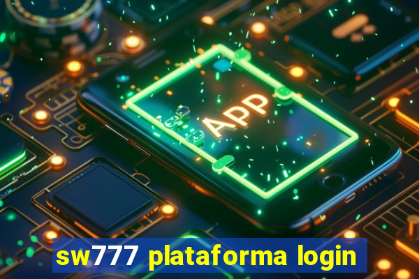 sw777 plataforma login