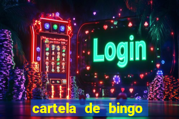 cartela de bingo 75 para imprimir